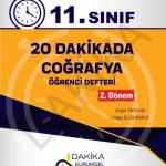 20 DAKİKA YAYINLARI 11. SINIF COĞRAFYA ÖĞRENCİ DEFTERİ 2.DÖNEM