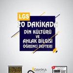20 DAKİKA YAYINLARI LGS DİN KÜLTÜRÜ VE AHLAK BİLGİSİ ÖĞRENCİ DEFTERİ