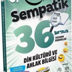 ÜNLÜLER YAYINLARI 5.SINIF DİN KÜLTÜRÜ VE AHLAK BİLGİSİ 36 HAFTALIK KAZANIM DENEMELERİ