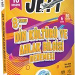 ÜNLÜLER YAYINLARI 8.SINIF DİN KÜLTÜRÜ VE AHLAK BİLGİSİ JETT 16'LI BRANŞ DENEMELERİ