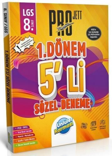 unluler-karmasi-8-sinif-lgs-soze_89679_1.jpg ÜNLÜLER YAYINLARI PROJETT SÖZEL (1.DÖNEM) 5'Lİ - Görsel 1