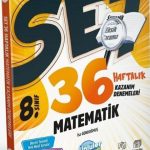ÜNLÜLER YAYINLARI 8.SINIF MATEMATİK 36 HAFTALIK KAZANIM DENEMELERİ