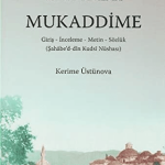 SENTEZ YAYINCILIK - Kutbe'd-dîn İZNİKÎ MUKADDİME (Şahâbe'd-dîn Kudsî Nüshası)