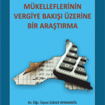 EKİN YAYINEVİ Doğu Anadolu Bölgesi Mükelleflerinin Vergiye Bakış / Zülküf Ayrangöl