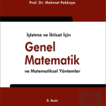 EKİN YAYINEVİ - Genel Matematik / Mehmet Pekkaya