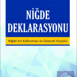 EKİN YAYINEVİ - Niğde Deklarasyonu / Sedat Çağlar