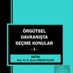 EKİN YAYINEVİ - Örgütsel Davranışta Seçme Konular-1 / Derya Ergun Özler