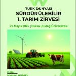 EKİN YAYINEVİ Türk Dünyası Sürdürülebilir 1. Tarım Zirvesi / Mehmet Hüsrev