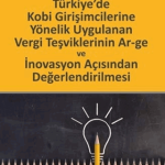 EKİN YAYINEVİ - Türkiyede Kobi Girişimcilerine Yönelik Uygulanan Vergi Teşviklerinin Ar-ge ve İnovasyon Açısından Değerlendirilmesi / Esra Çıkmaz